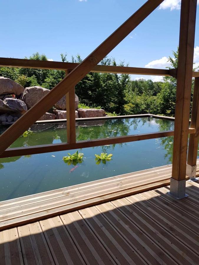 Les Nuits Insolites De La Mothe - Hebergement En Bulle Ou Tiny House Avec Spa Privatif Outremecourt Экстерьер фото
